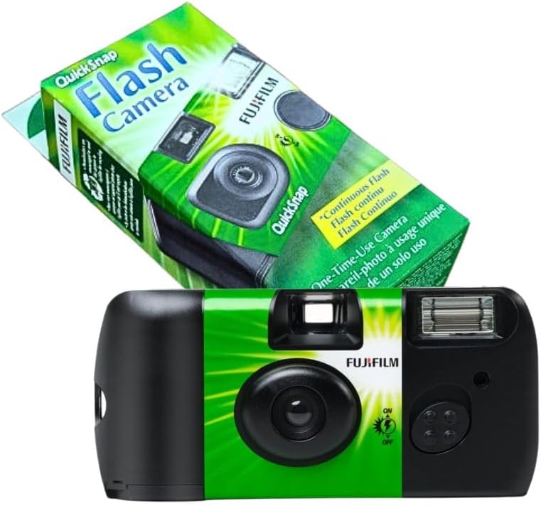 Fujifilm QuickSnap Flash 400 One Time Use 35mm Camera with Flash, 27 Exposures (20 Pack)