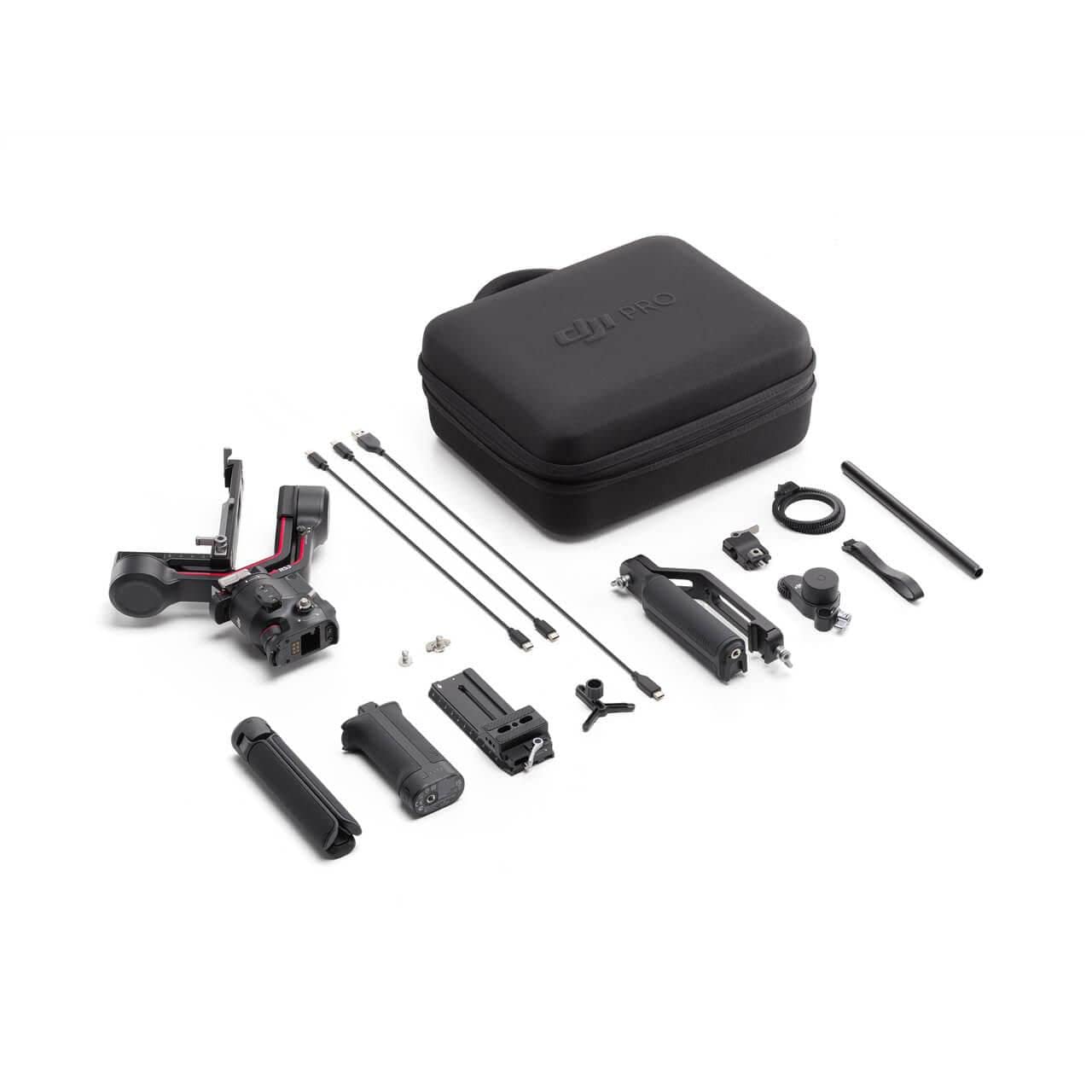 DJI RS 4 Mini Combo, Gimbal Stabilizer for Cameras Canon/Sony/Panasonic/Nikon/Fujifilm, Auto Axis Locks, Intelligent Tracking, 2kg/4.4lbs Payload, Camera Gimbal, Camera Stabilizer, Briefcase Handle