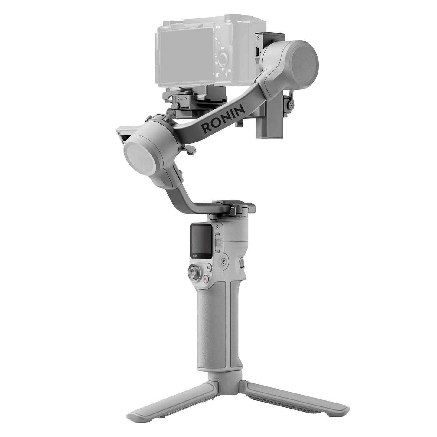DJI RS 4 Mini Combo, Gimbal Stabilizer for Cameras Canon/Sony/Panasonic/Nikon/Fujifilm, Auto Axis Locks, Intelligent Tracking, 2kg/4.4lbs Payload, Camera Gimbal, Camera Stabilizer, Briefcase Handle