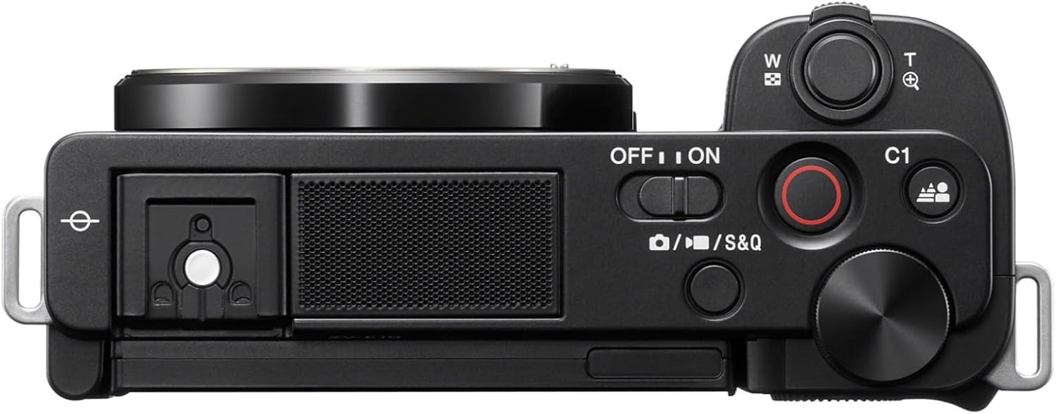 Sony Alpha ZV-E10 - APS-C Interchangeable Lens Mirrorless Vlog Camera Kit - Black