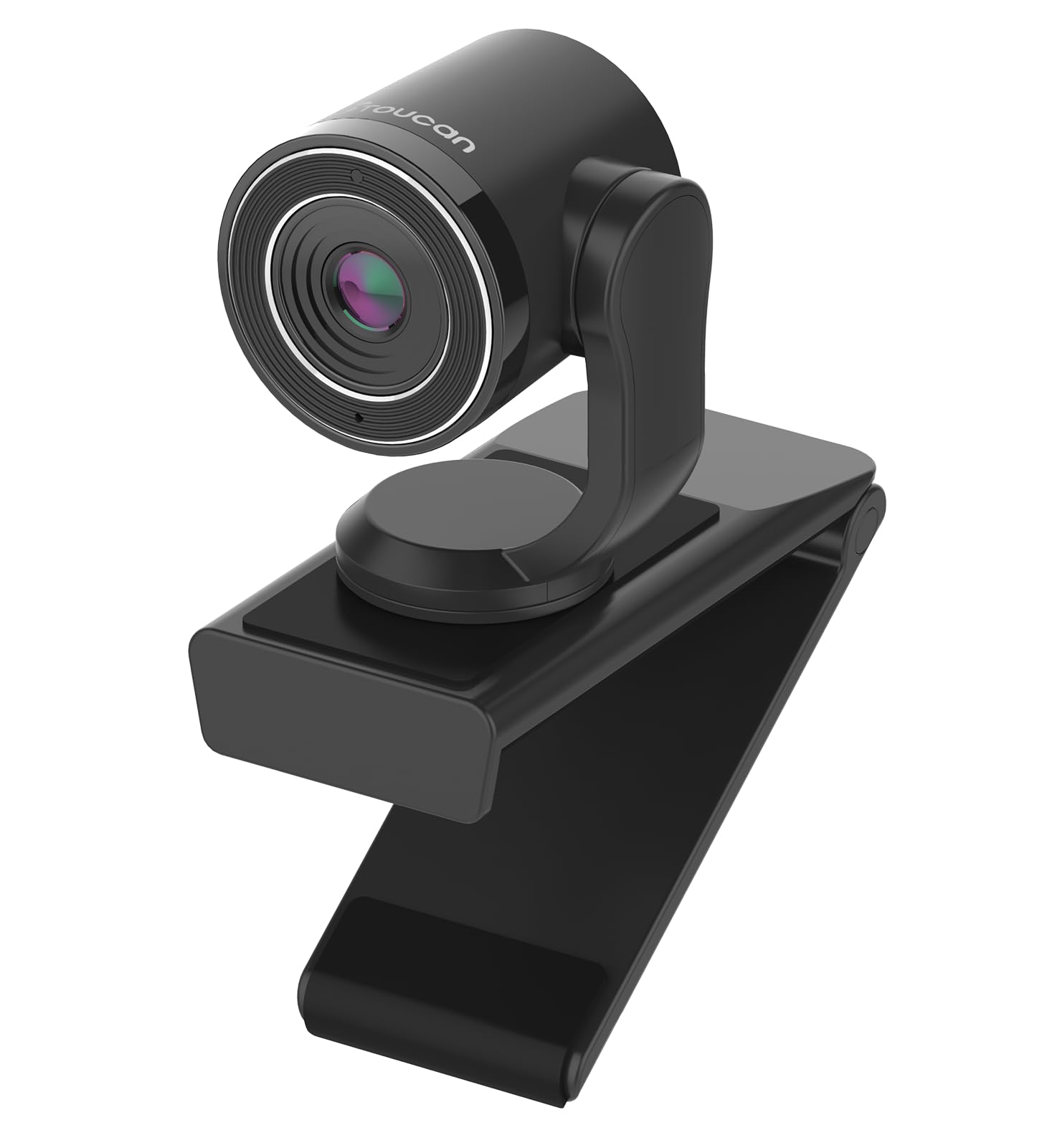 TOUCAN 360-Degree Video Conference Camera, 1080p HD Webcam with 4 Noise Reduction Mics, Speaker, AI Tracking, Works with Zoom, Google Voice, Microsoft Teams and More, for PC/Mac/Laptop/MacBook/Tablet