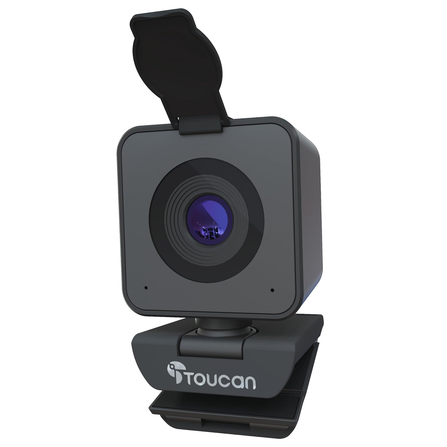 TOUCAN 360-Degree Video Conference Camera, 1080p HD Webcam with 4 Noise Reduction Mics, Speaker, AI Tracking, Works with Zoom, Google Voice, Microsoft Teams and More, for PC/Mac/Laptop/MacBook/Tablet