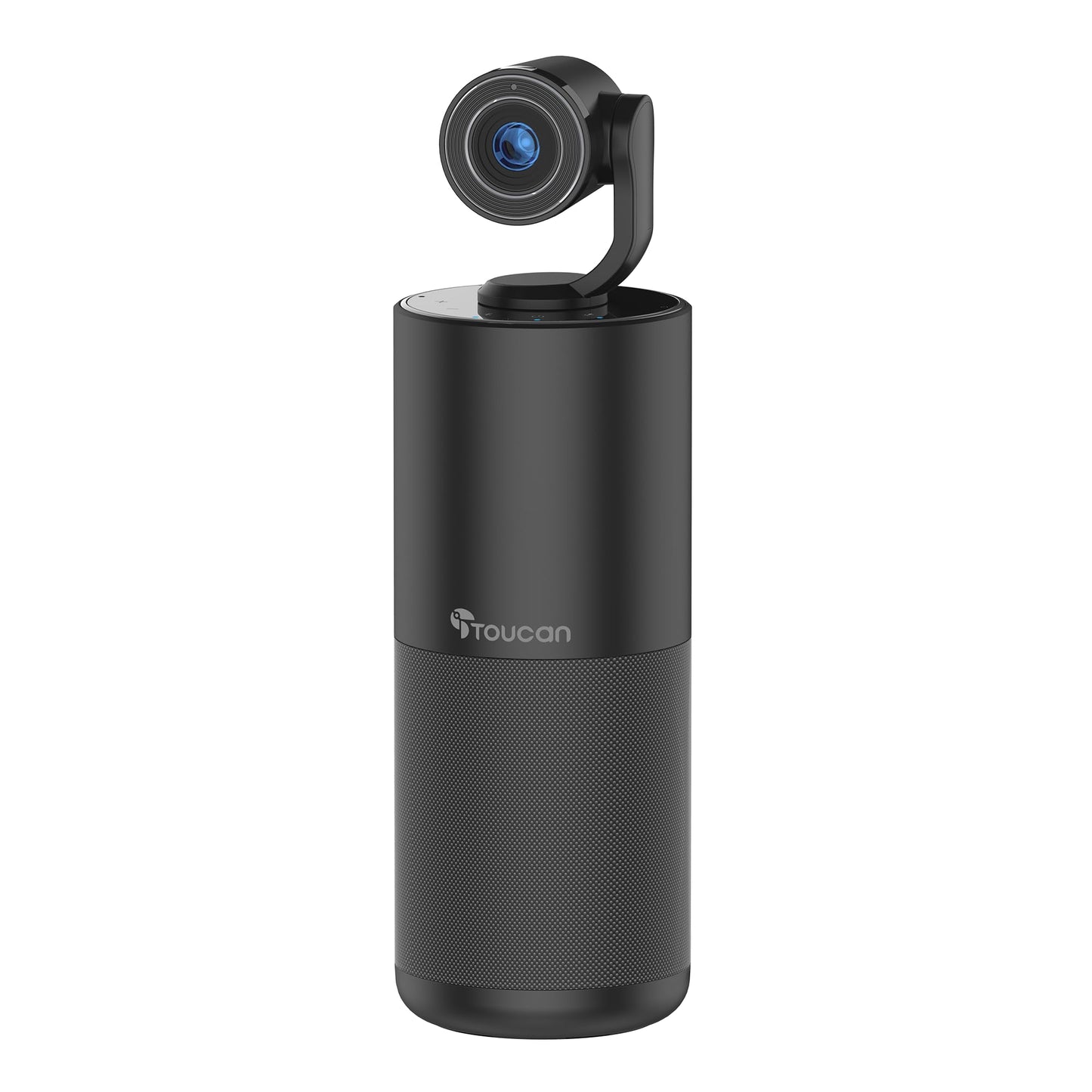 TOUCAN 360-Degree Video Conference Camera, 1080p HD Webcam with 4 Noise Reduction Mics, Speaker, AI Tracking, Works with Zoom, Google Voice, Microsoft Teams and More, for PC/Mac/Laptop/MacBook/Tablet